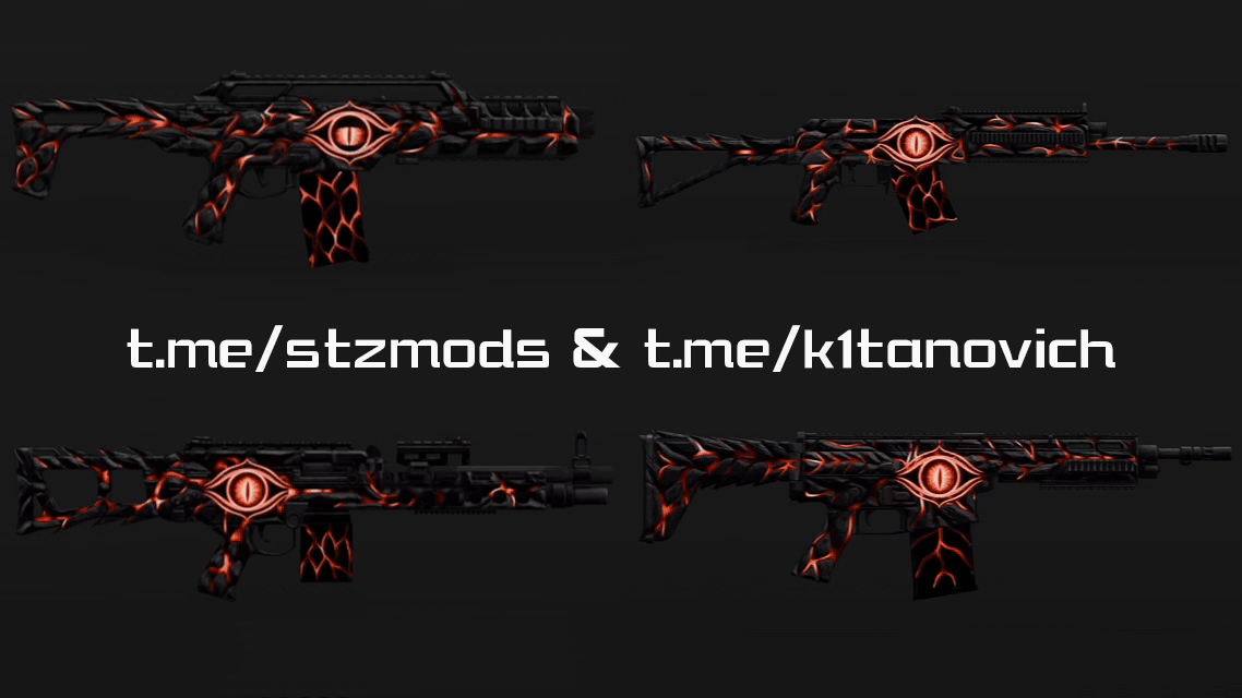 Red Eye gunpack Majestic anim