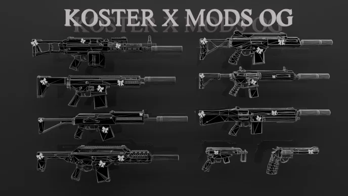чб koster x mods og